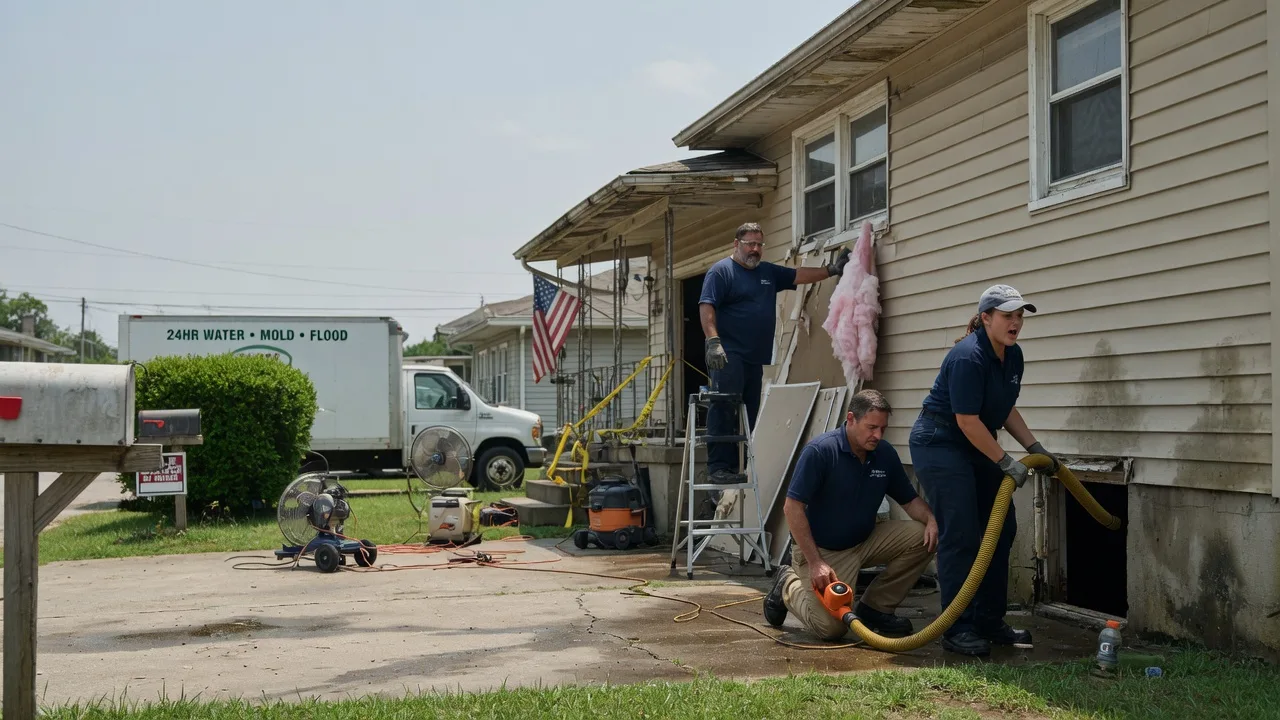 Water Damage Repair in Rocky River, OH near me